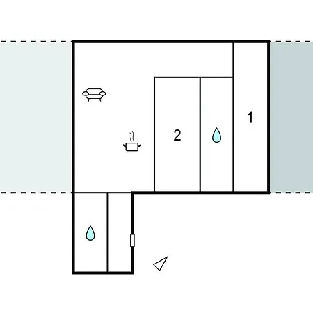 2 Bedroom Lovely In *